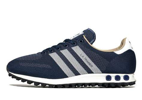 adidas la trainer weave dark blue|adidas la trainer woven white.